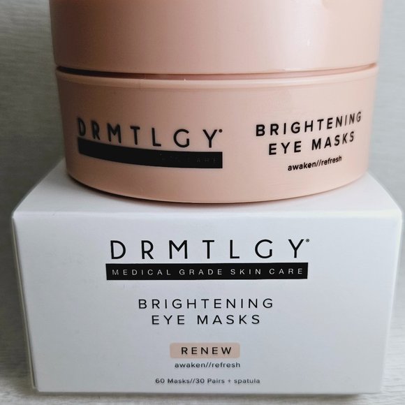 DRMTLGY Skincare Award Winning Drmtlgy Brightening Eye Masks Poshmark